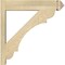 Ekena Millwork Olympic Rough Sawn Arts and Crafts Outlooker, Douglas Fir, 6"W x 26"D x 26"H OUT06X26X26OLY03RDF - alternate 4